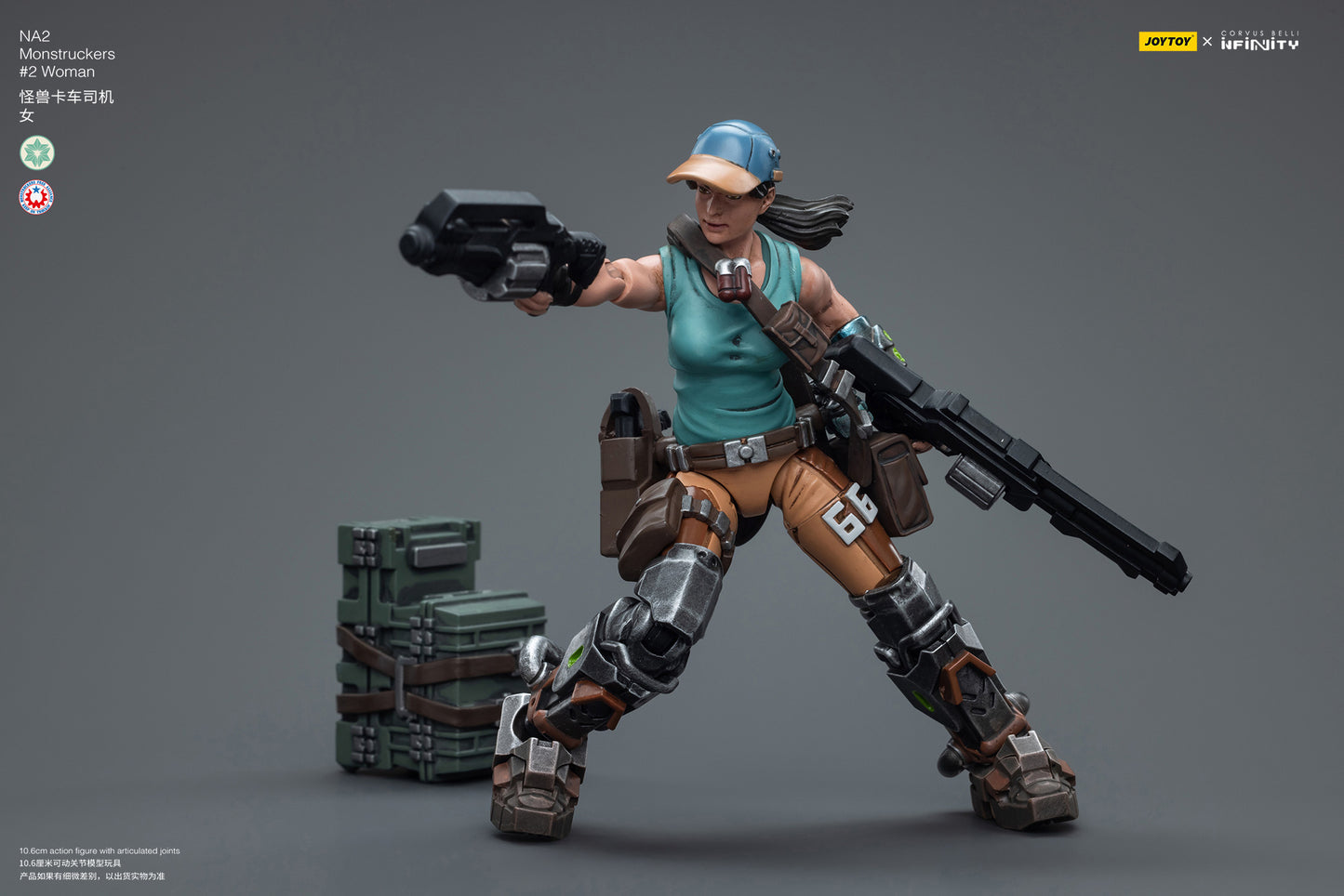 Infinity 1/18 Action Figure NA2 Monstruckers #2 Woman