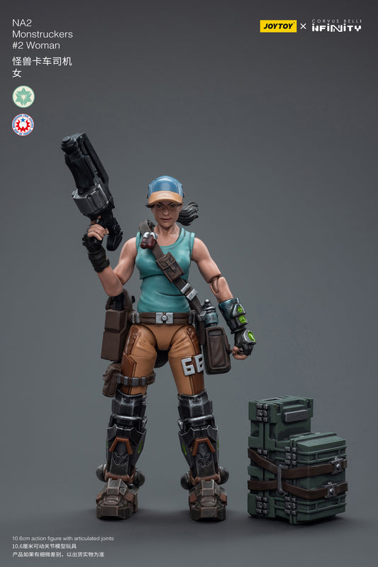 Infinity 1/18 Action Figure NA2 Monstruckers #2 Woman