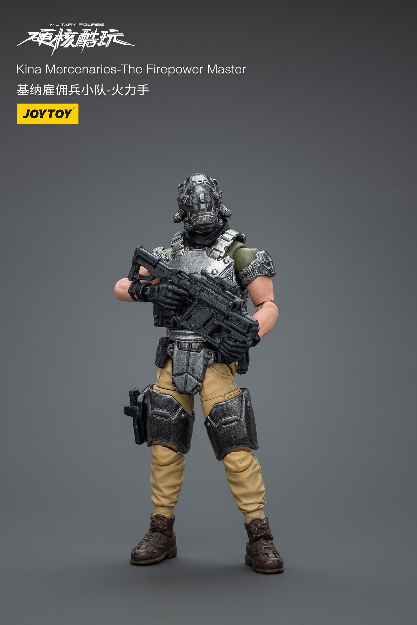 1/18 Action Figure Kina Mercenaries-The Firepower Master